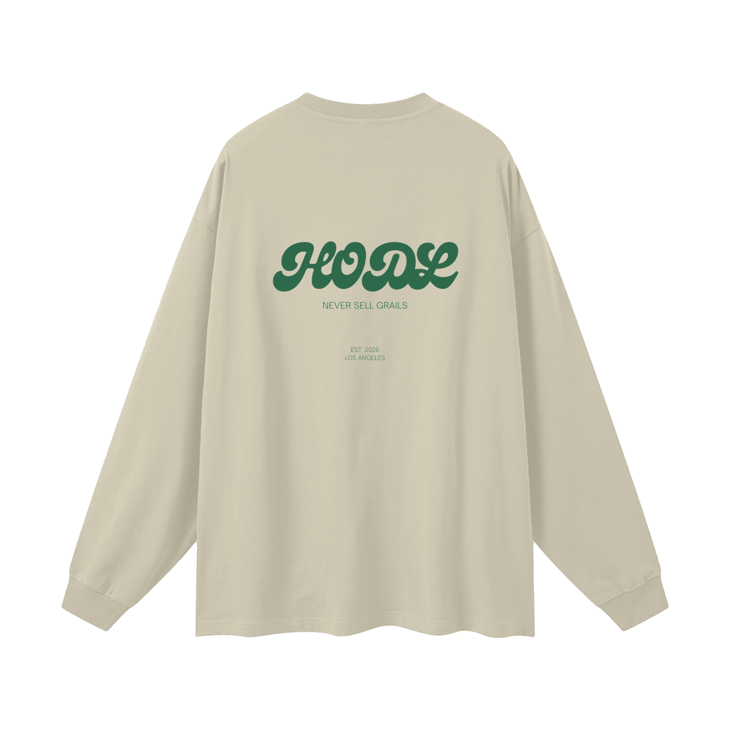 HODL Oversized Unisex Long Sleeve T-Shirt