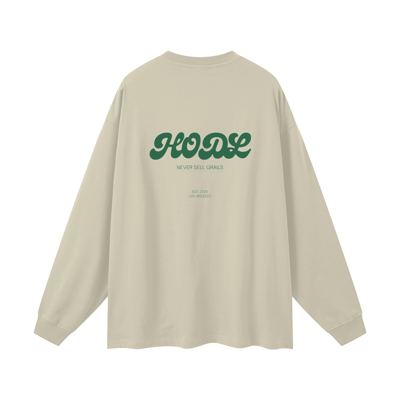HODL Oversized Unisex Long Sleeve T-Shirt