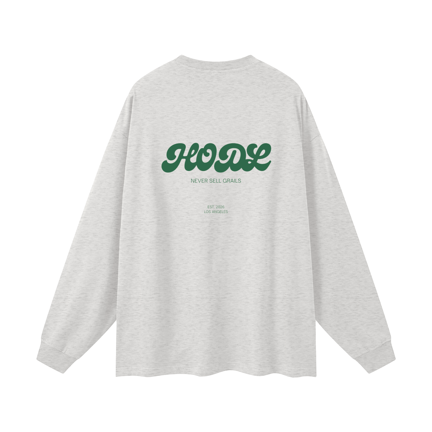 HODL Oversized Unisex Long Sleeve T-Shirt