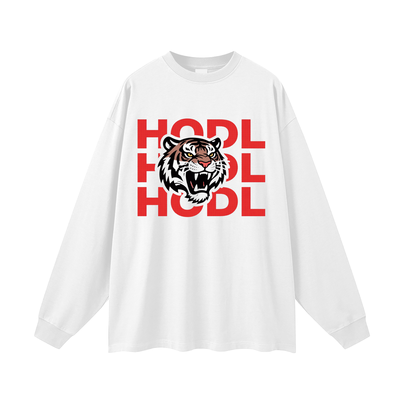 HODL Oversized Unisex Long Sleeve T-Shirt