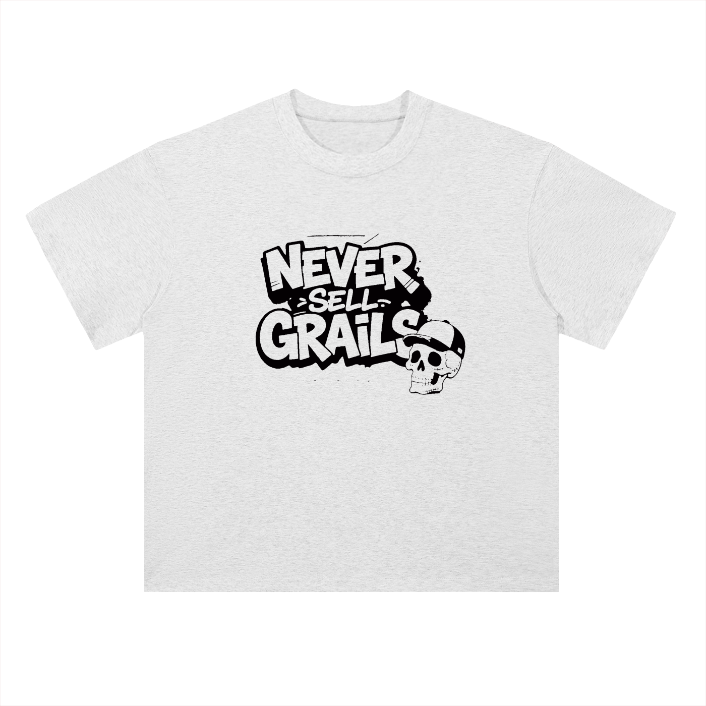 GRAILS Heavyweight Drop Shoulder Cotton T-Shirt