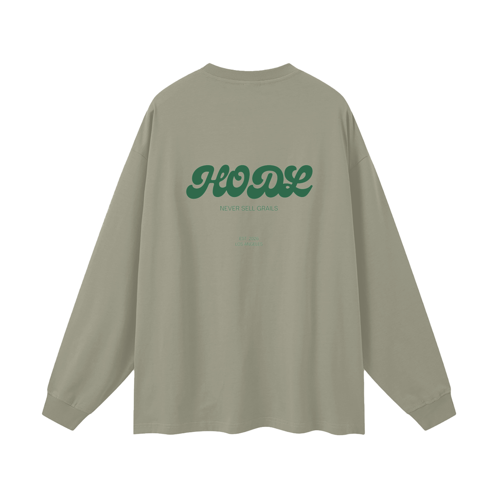 HODL Oversized Unisex Long Sleeve T-Shirt