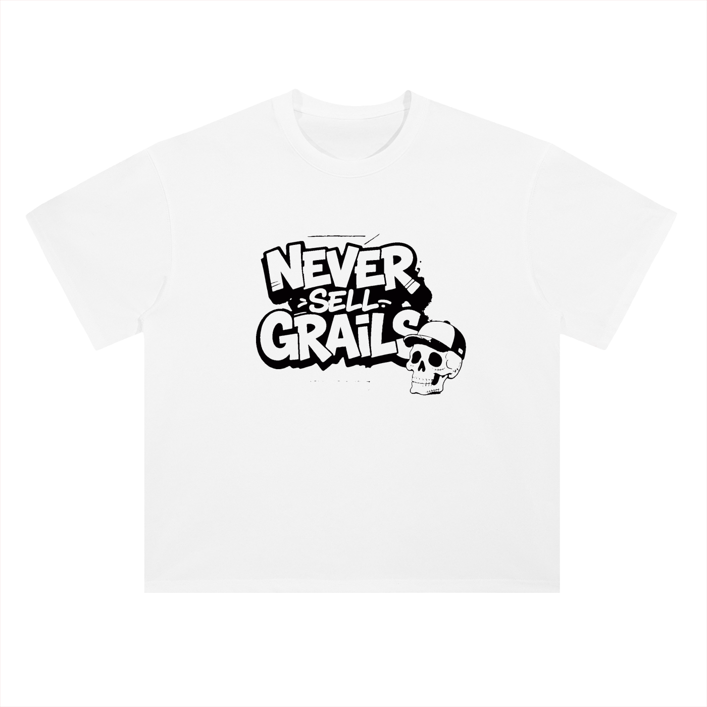 GRAILS Heavyweight Drop Shoulder Cotton T-Shirt