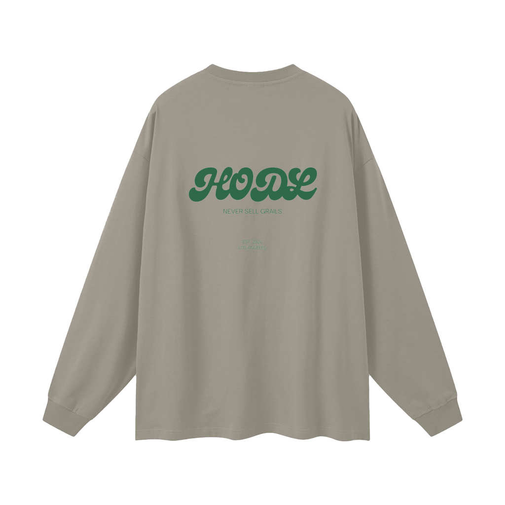 HODL Oversized Unisex Long Sleeve T-Shirt