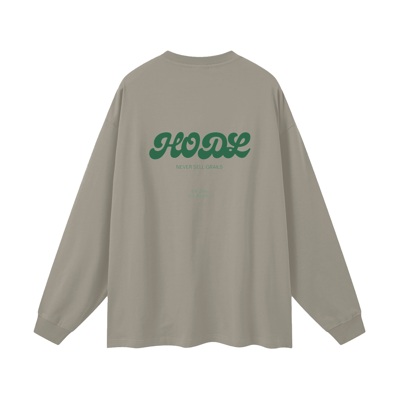 HODL Oversized Unisex Long Sleeve T-Shirt