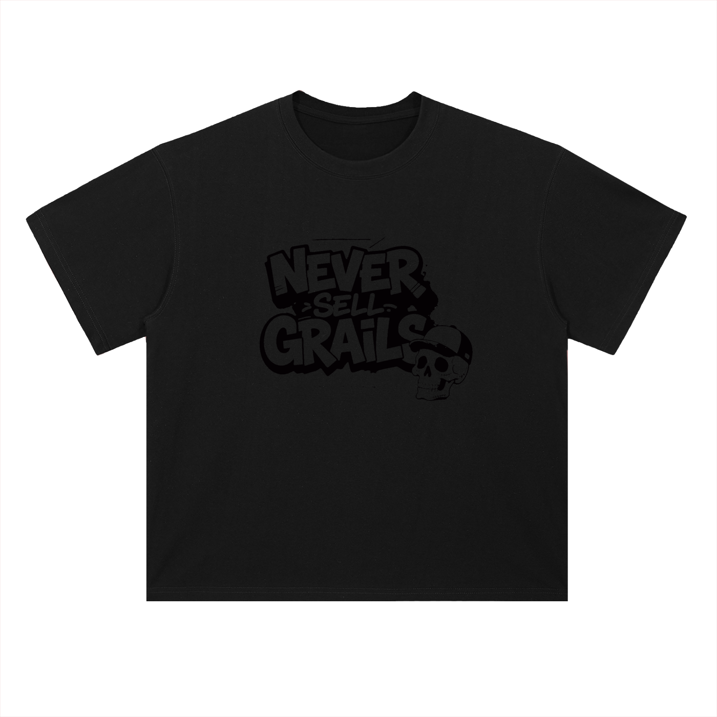 GRAILS Heavyweight Drop Shoulder Cotton T-Shirt