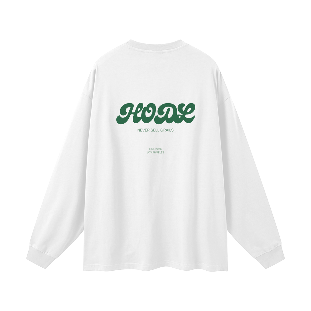 HODL Oversized Unisex Long Sleeve T-Shirt