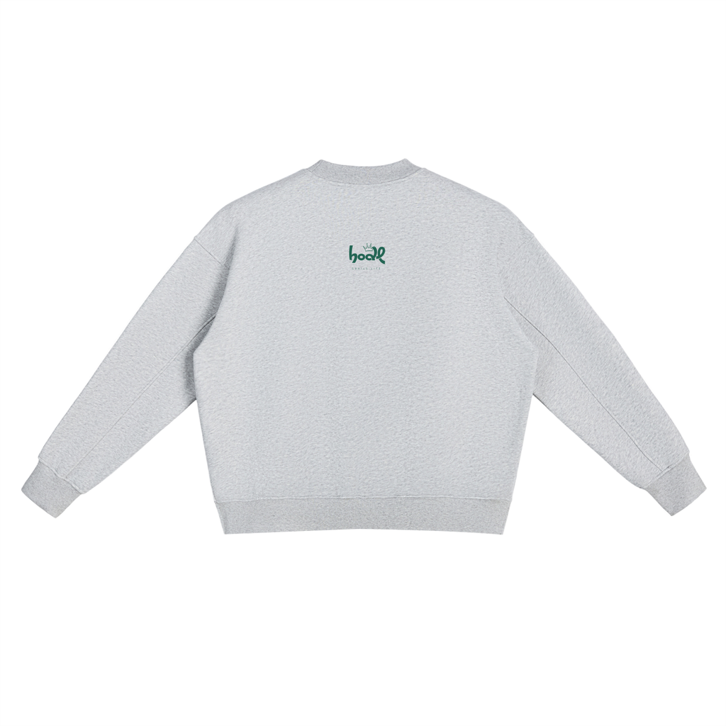 GL Fleece Side Slit Crewneck Sweatshirt