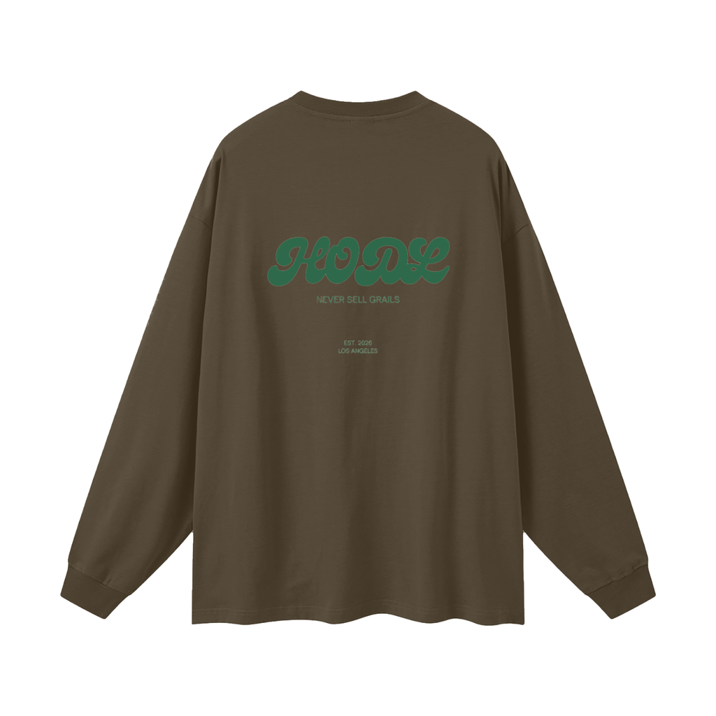 HODL Oversized Unisex Long Sleeve T-Shirt