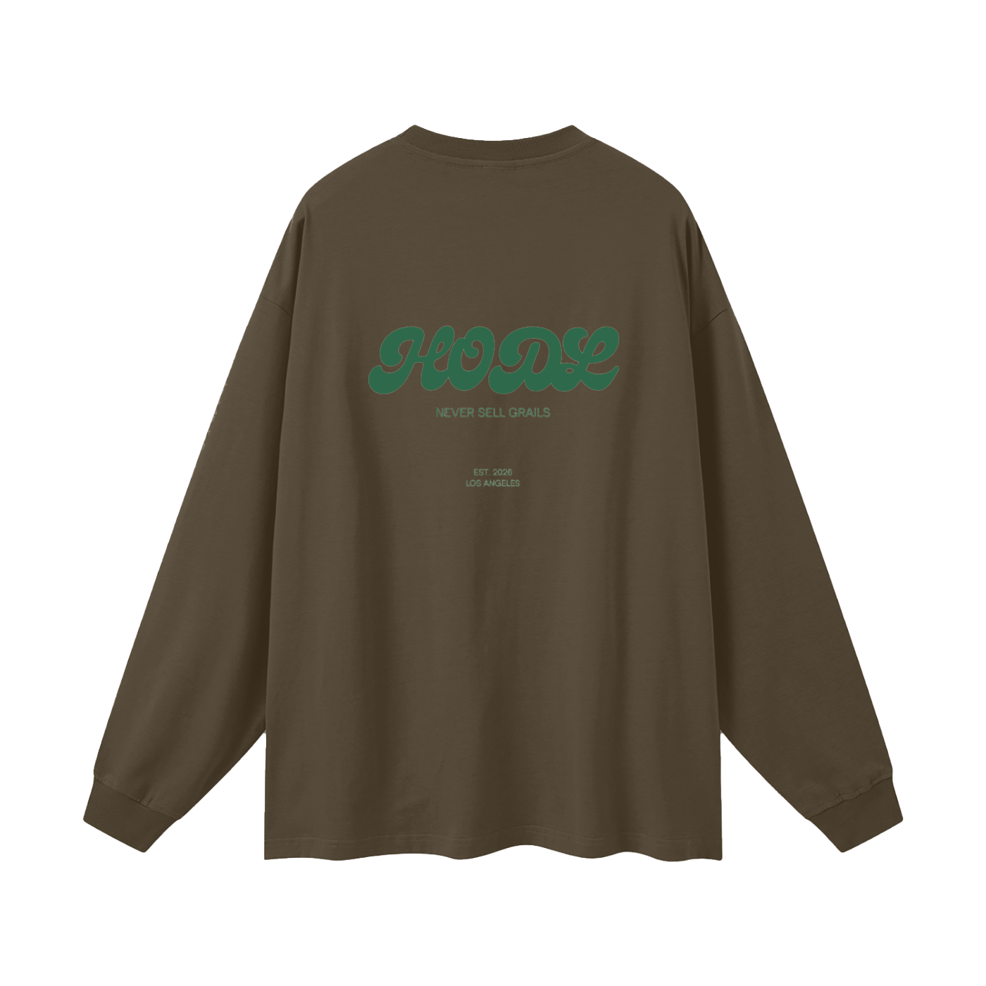 HODL Oversized Unisex Long Sleeve T-Shirt