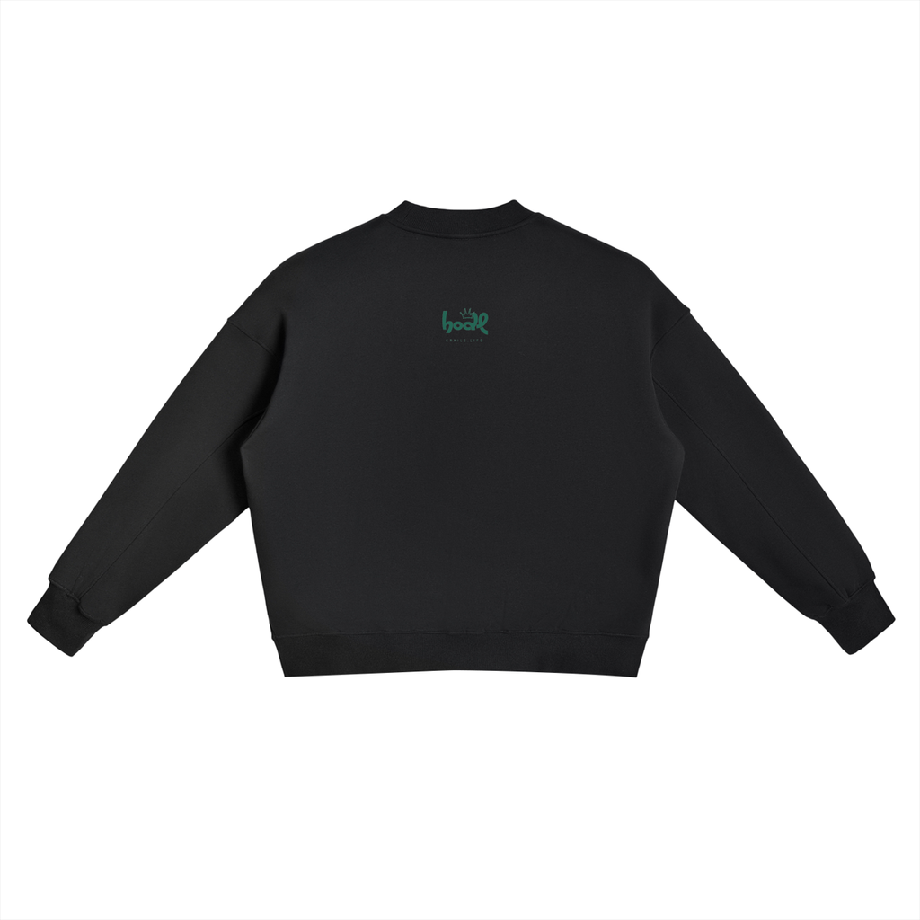 GL Fleece Side Slit Crewneck Sweatshirt